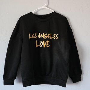 SHEIN Letter Graphic Drop Shoulder Sweatshirt size SM